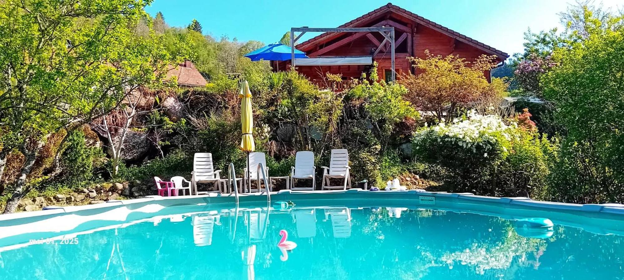 Chalet Notre Retraite Ventron Eksteriør bilde